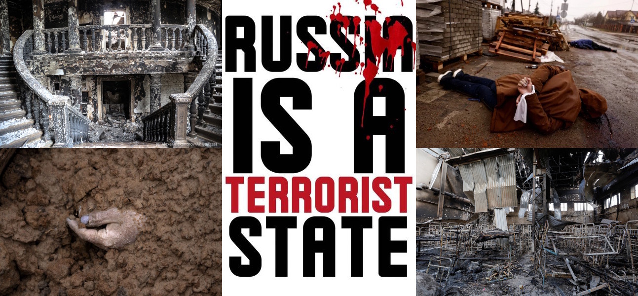 RUSSIA IS A TERRORIST STATE